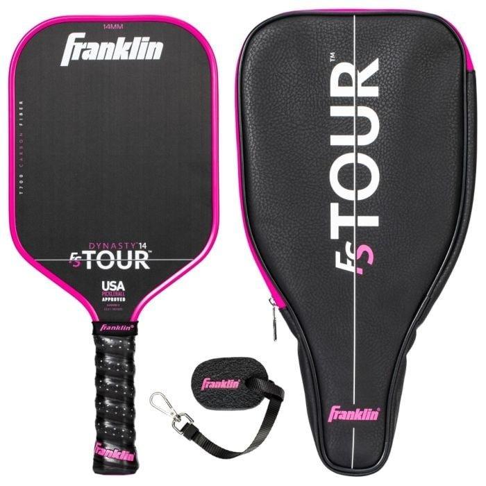 Franklin Sports FS Tour Series Limited Edition Dynasty 16mm Pickelball Paddle Bundle